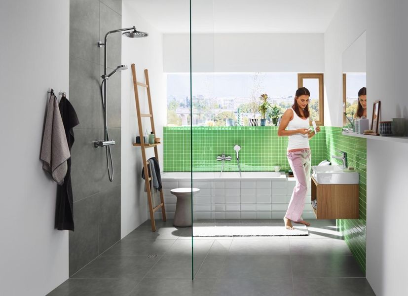 Смеситель hansgrohe Novus для ванны однорычажный, хром 71041000 71041000 фото