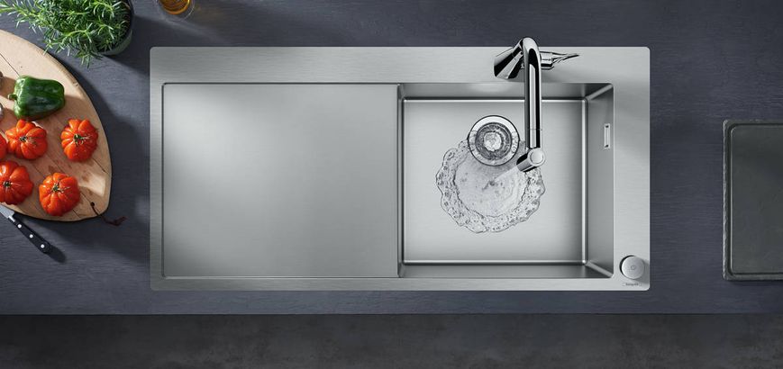 Кухонний комплект hansgrohe C71 C71-F450-02 43208000 із сушаркою зліва 43208000 фото