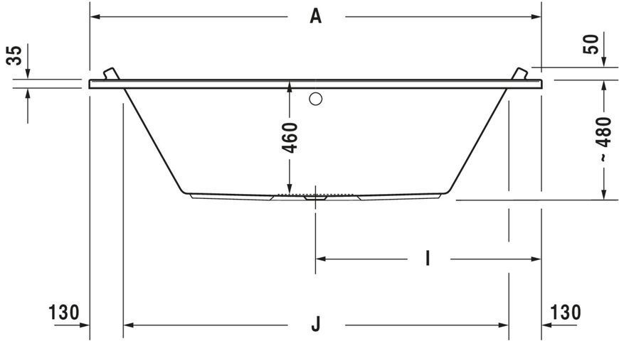 Duravit Starck Ванны Белый цвет 1900x900 mm, 700340000000000 700340000000000 фото