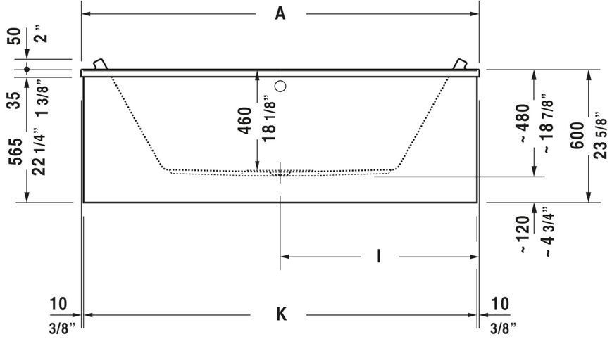 Duravit Starck Ванны Белый цвет 1900x900 mm, 700340000000000 700340000000000 фото