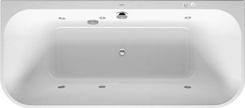 Duravit Happy D.2 Гидромассажная ванна Белый цвет 1800x800 mm, 760318000JS1000 760318000JS1000 фото