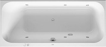 Duravit Happy D.2 Гидромассажная ванна Белый цвет 1600x700 mm, 760308000JS1000 760308000JS1000 фото