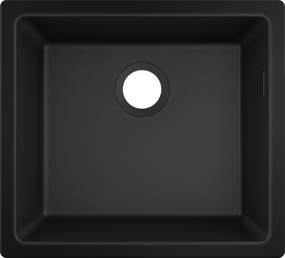 Мийка для кухні hansgrohe S51 S510-U450, чорний графіт 43431170 43431170 фото