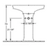 VILLEROY & BOCH AMADEA П'єдестал для раковини, star white ceramicplus, 728500R2 728500R2 фото 2
