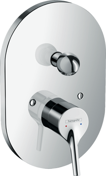 Змішувач hansgrohe Talis S для ванни та душу 72407000 72407000 фото