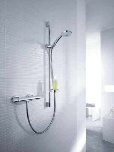Душевой набор Croma 100 Multi с термостатом Ecostat Comfort и душевой штангой 27085000 27085000 фото