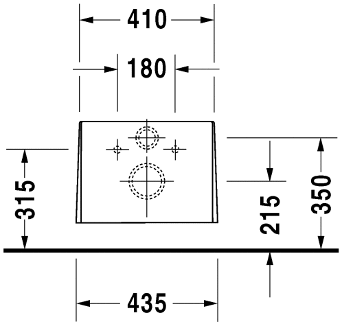 Duravit STARCK X Унитаз подвесной 43.5х57.5 (вкл. крепление), белый, 2204090000  2204090000 фото