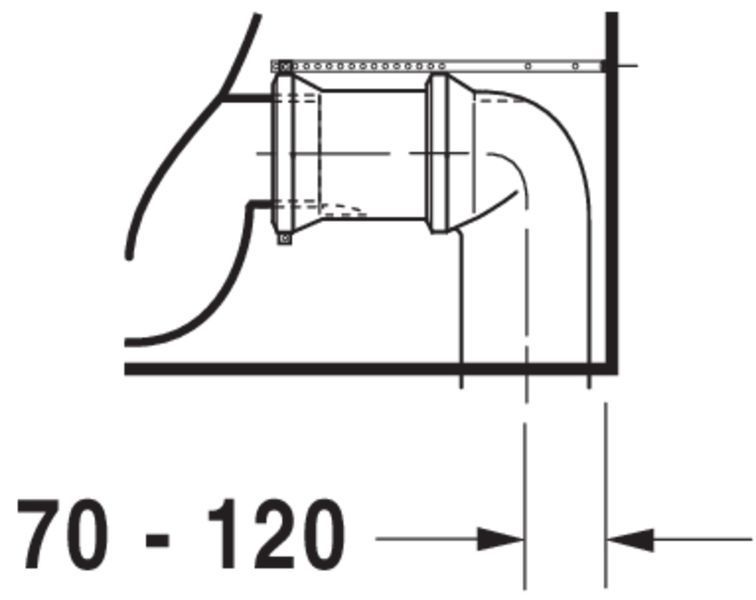 Duravit Starck 1 Унитаз напольный Белый цвет 640 mm, 2330900641 2330900641 фото