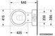 Duravit Starck 1 Унітаз для підлоги Білий колір 640 mm, 2330900641 2330900641 фото 3