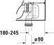 Duravit Starck 1 Унитаз напольный Белый цвет 640 mm, 2330900641 2330900641 фото 13