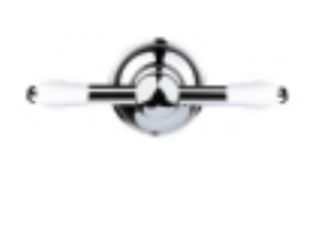 GESSI GLAMOUR Гачок, кераміка білий/хром, 16021.031.101 16021.031.101 фото