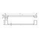 Hansgrohe ADDSTORIS Тримач рушників 64,8 см, чорний матовий, 41747670 41747670 фото 4