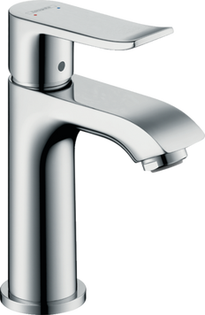 Смеситель hansgrohe Metris для раковины без донного клапана, хром 31186000 31186000 фото