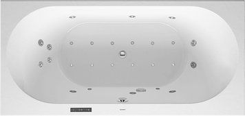 Duravit Darling New Гидромассажная ванна Белый цвет 1900x900 mm, 760245000CL1000 760245000CL1000 фото