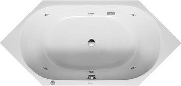 Duravit D-Code Гідромасажна ванна Білий колір 1900x900 mm, 760138000JP1000 760138000JP1000 фото