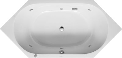 Duravit D-Code Гідромасажна ванна Білий колір 1900x900 mm, 760138000JP1000 760138000JP1000 фото