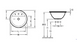 VILLEROY & BOCH LOOP&FRIENDS Раковина вбудована d.45.5 см, white alpin ceramicplus, 514040R1 514040R1 фото 2