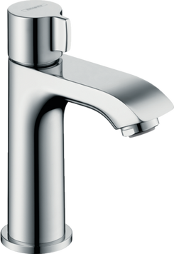 Смеситель hansgrohe Metris для раковины, только для холодной воды, хром 31166000 31166000 фото