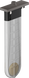 Внешняя часть с прямоугольной розеткой hansgrohe sBox 28010340 черный хром 28010340 фото 1