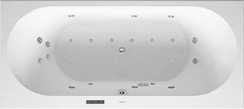 Duravit Darling New Гідромасажна ванна Білий колір 1800x800 mm, 760244000CL1000 760244000CL1000 фото