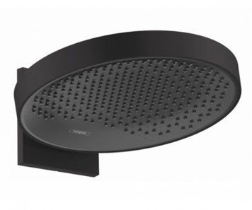 Hansgrohe RAINFINITY 1jet Лійка верхнього душу 36 см настінного монтажу, чорний матовий, 26230670 26230670 фото