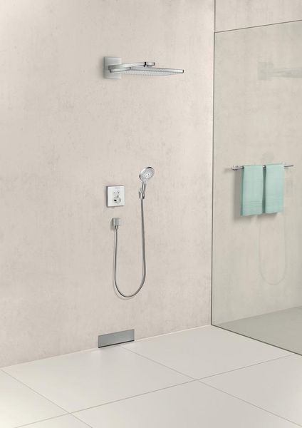 Hansgrohe ShowerSelect Glass для двох споживачів скляний, білий/хром 15738400 15738400 фото