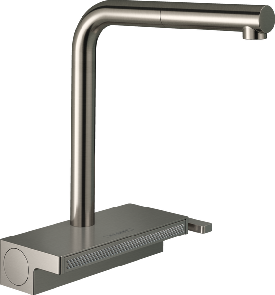 Змішувач hansgrohe Aquno Select M81 для кухонного миття з висувним душем, під сталь 73836800 73836800 фото