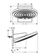 HANSGROHE PULSIFY 260 2jet Верхний душ, хром, 24150000 24150000 фото 3