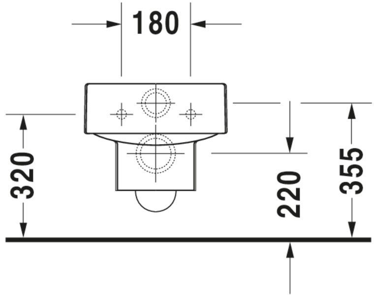 Duravit Vero Унітаз підвісний Білий колір 545 mm, 22170900641 22170900641 фото