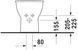 Duravit Darling New Биде отдельно стоящее Белый цвет 570 mm, 22501000001 22501000001 фото 4