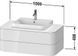 DURAVIT HAPPY D.2 PLUS Тумба підвісна 100x55x40.8см, графіт, HP497108080 HP497108080 фото 2