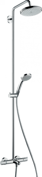 Душова система hansgrohe Croma 220 Showerpipe з термостатом 27223000 27223000 фото