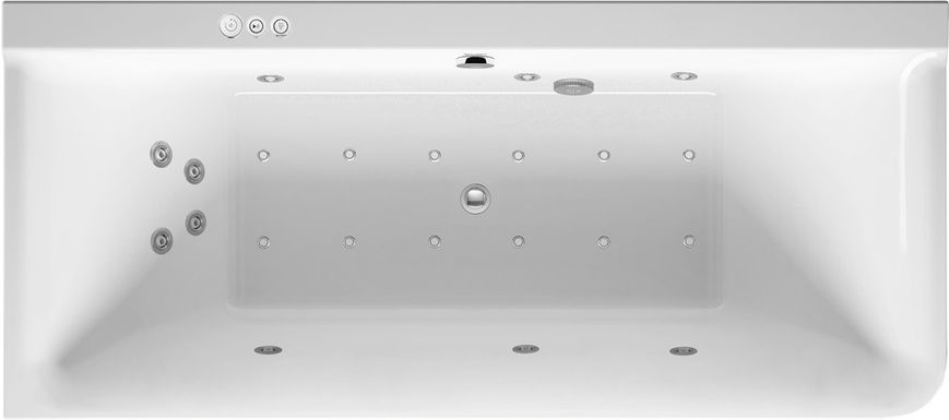 Duravit P3 Comforts Гідромасажна ванна Білий колір 1800x800 mm, 760379000CP1000 760379000CP1000 фото