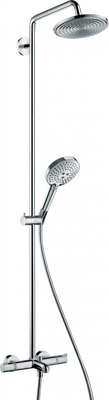 Душевая система hansgrohe Raindance Select S 240 Showerpipe для ванны с термостатом, хром 27117000 27117000 фото
