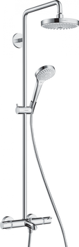 Душова система hansgrohe Croma Select S 180 2 jet з термостатом 27351400 27351400 фото