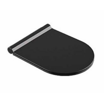 CATALANO SFERA/ZERO Крышка 5SCSTPNS для унитаза Soft-Close, черный матовый, 0551200022 0551200022 фото