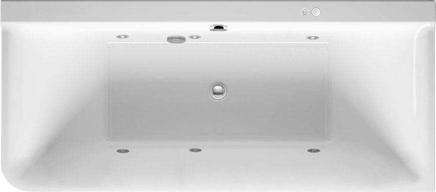 Duravit P3 Comforts Гидромассажная ванна Белый цвет 1800x800 mm, 760380000JS1000 760380000JS1000 фото