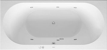 Duravit Darling New Гидромассажная ванна Белый цвет 1900x900 mm, 760245000JS1000 760245000JS1000 фото