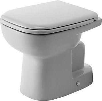Duravit D-Code Підлоговий унітаз Білий колір 530 mm, 21100100002 21100100002 фото