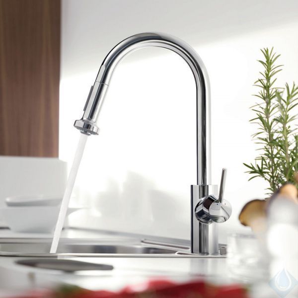 Hansgrohe Talis Смеситель M5216-H220 Eco для кухонной мойки, хром, 73879000 73879000 фото
