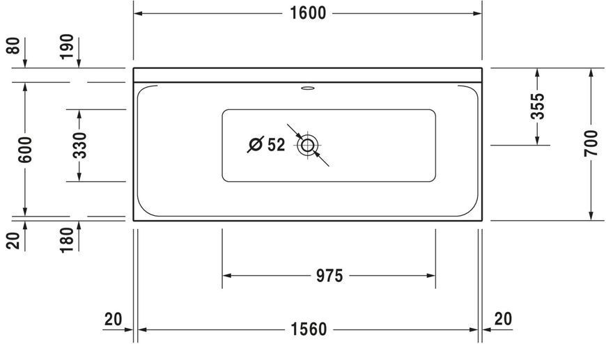 Duravit P3 Comforts Гидромассажная ванна Белый цвет 1600x700 mm, 760371000AS0000 760371000AS0000 фото
