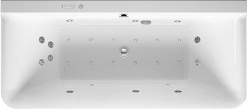 Duravit P3 Comforts Гидромассажная ванна Белый цвет 1800x800 mm, 760381000CE1000 760381000CE1000 фото