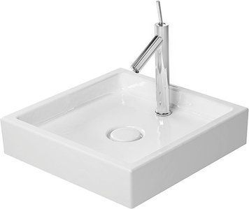 Duravit Starck 1 Накладна раковина, Білий колір Глянцевий - Глянцевий, 470 мм, 387470027 387470027 фото