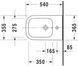 Duravit Happy D.2 Биде подвесное Белый цвет 540 mm, 22581500001 22581500001 фото 2