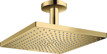 Верхний душ hansgrohe Raindance E 300 1jet с потолочным соединителем, золото 26250990 26250990 фото