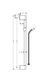 Штанга для душу hansgrohe Unica Crometta 65 см 27615000 27615000 фото 2