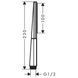 Hansgrohe Rainfinity Ручной душ 1jet EcoSmart, (цвет - чёрный матовый), 26867670 26867670 фото 2