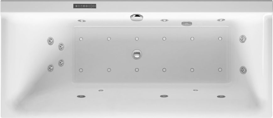 Duravit P3 Comforts Гідромасажна ванна Білий колір 1600x700 mm, 760371000CL1000 760371000CL1000 фото